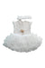 A White Dress Sets from Mayoral in size 6-12M for girl. (Front View)