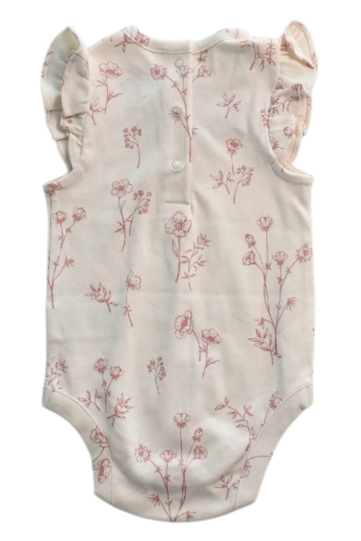 A Ivory Sleeveless Bodysuits from Mamas & Papas in size 3-6M for girl. (Back View)