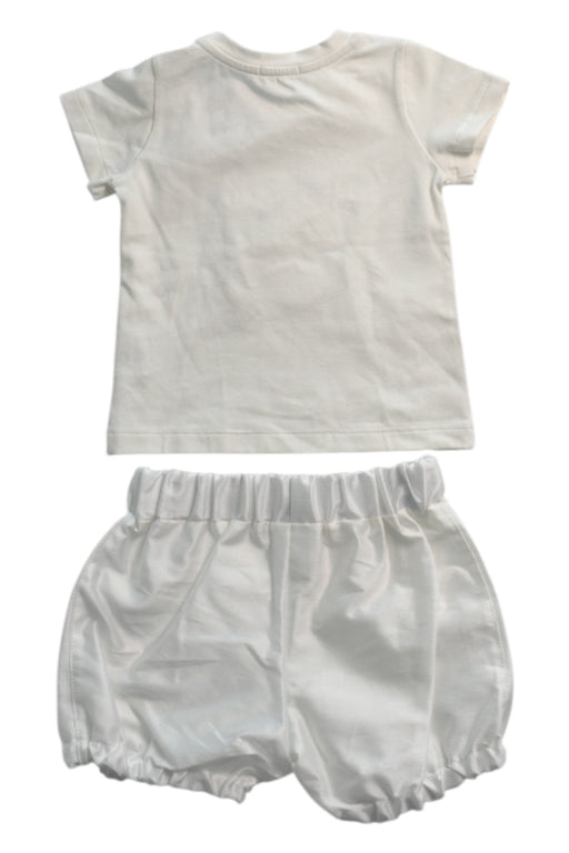 A White Shorts Sets from SWP by Irina in size 3-6M for girl. (Back View)