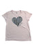 A Pink Short Sleeve T Shirts from DKNY in size 12Y for girl. (Front View)