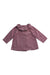 A Red Long Sleeve Tops from Frangin Frangine in size 12-18M for girl. (Front View)