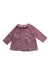 A Red Long Sleeve Tops from Frangin Frangine in size 12-18M for girl. (Back View)