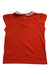 A Red Short Sleeve Tops from Cyrillus in size 8Y for girl. (Back View)