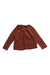 A Brown Cardigans from Bout'Chou in size 6-12M for girl. (Front View)