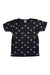 A Black Short Sleeve T Shirts from Petit Bateau in size 4T for boy. (Front View)