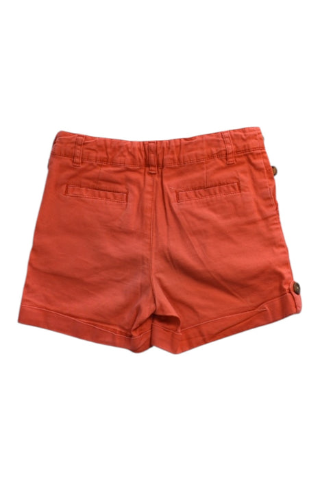 A Orange Shorts from Cyrillus in size 6T for girl. (Back View)