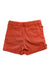 A Orange Shorts from Cyrillus in size 6T for girl. (Back View)