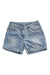 A Blue Shorts from Nautica in size 8Y for girl. (Front View)