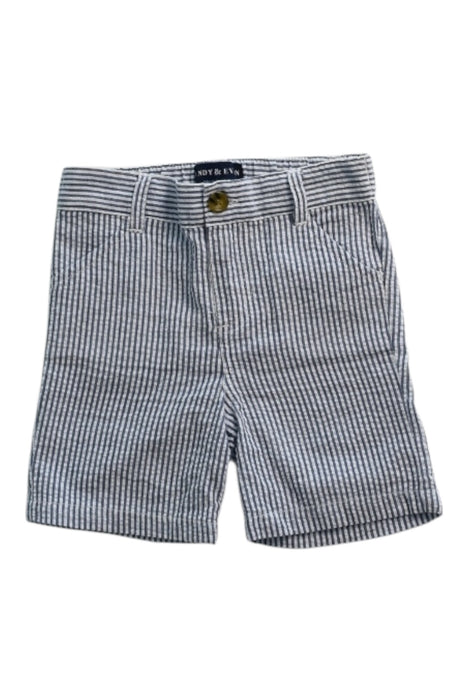 A Blue Shorts from Andy & Evan in size 18-24M for boy. (Front View)