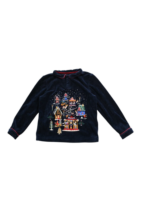 A Navy Long Sleeve Tops from Sergent Major in size 9Y for neutral. (Front View)