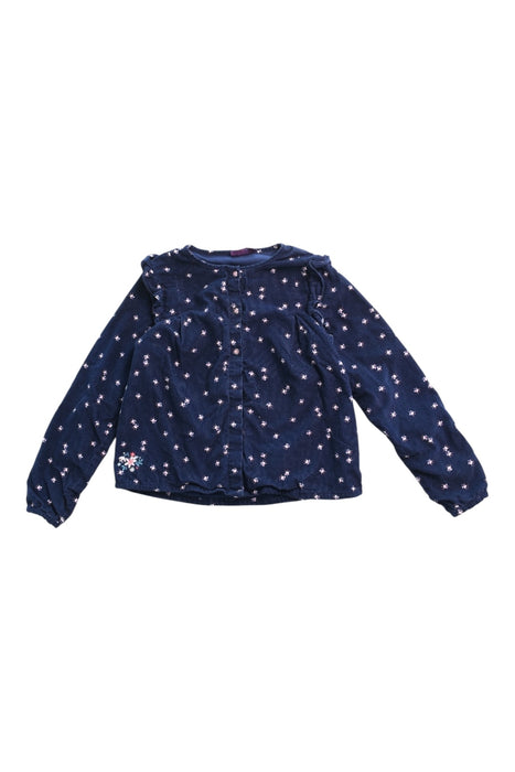 A Navy Long Sleeve Shirts from Sergent Major in size 10Y for girl. (Front View)