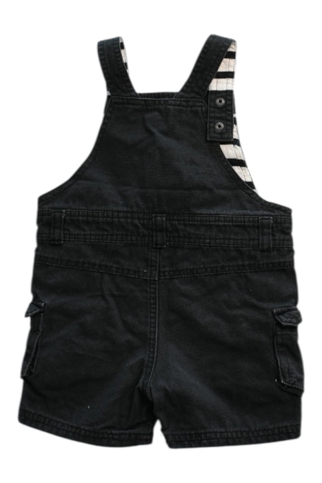 A Black Overall Shorts from Du Pareil au même in size 18-24M for boy. (Back View)