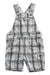 A White Overall Shorts from Cadet Rousselle in size 6-12M for boy. (Front View)