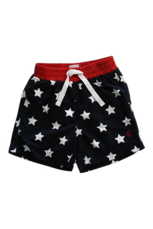 A Navy Swim Shorts from Petit Bateau in size 3-6M for boy. (Front View)