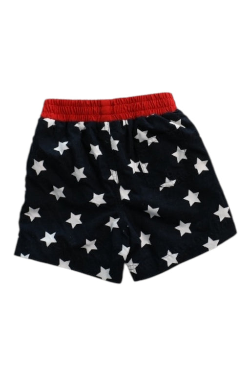 A Navy Swim Shorts from Petit Bateau in size 3-6M for boy. (Back View)