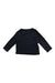 A Navy Long Sleeve T Shirts from Petit Bateau in size 4T for boy. (Back View)
