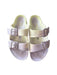 A Beige Sandals from Birkenstock in size 7Y for girl. (Front View)