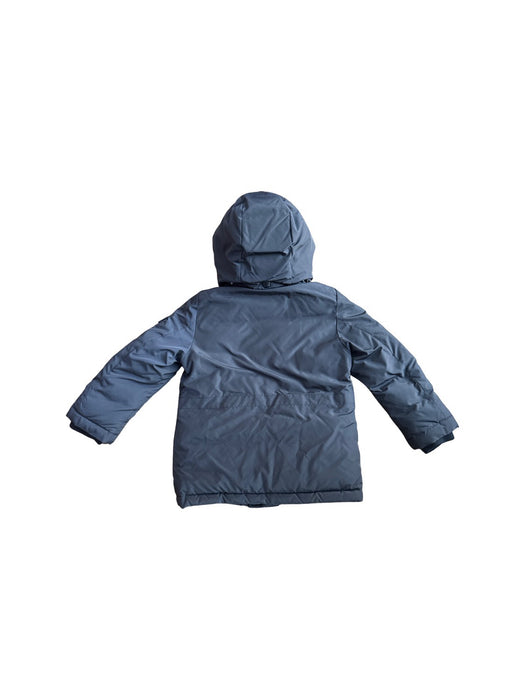 A Blue Puffer/Quilted Coats & Outerwear from Moncler in size 4T for boy. (Back View)