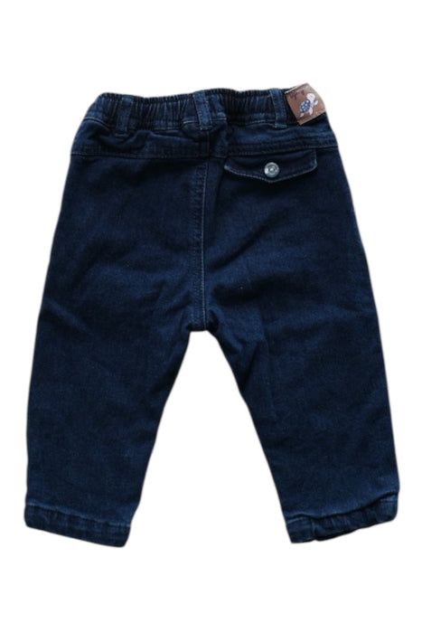 A Navy Casual Pants from Sergent Major in size 6-12M for boy. (Back View)