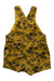 A Yellow Overall Shorts from Du Pareil au même in size 6-12M for boy. (Back View)