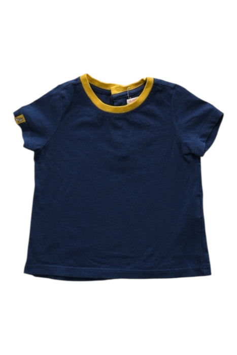 A Navy Short Sleeve T Shirts from Du Pareil au même in size 6-12M for boy. (Front View)