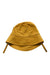 A Yellow Sun Hats from Orchestra in size 3T for neutral. (Back View)