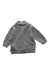 A Grey Cardigans from La Compagnie des Petits in size 3-6M for boy. (Back View)