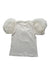 A White Short Sleeve Tops from Monnalisa in size 8Y for girl. (Back View)