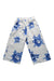 A White Casual Pants from Monnalisa in size 6T for girl. (Front View)