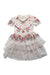 A Multicolour Short Sleeve Dresses from Monsoon in size 7Y for girl. (Front View)