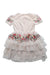 A Multicolour Short Sleeve Dresses from Monsoon in size 7Y for girl. (Back View)
