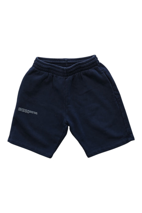A Navy Shorts from Pangaia in size 8Y for boy. (Front View)