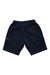 A Navy Shorts from Pangaia in size 8Y for boy. (Back View)