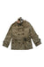 A Beige Coats from Burberry in size 4T for girl. (Front View)