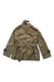 A Beige Coats from Burberry in size 4T for girl. (Back View)