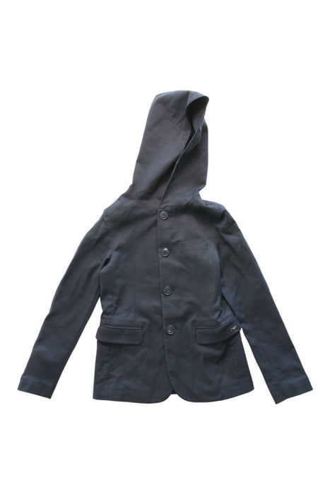 A Navy Blazers from Emporio Armani in size 8Y for boy. (Front View)