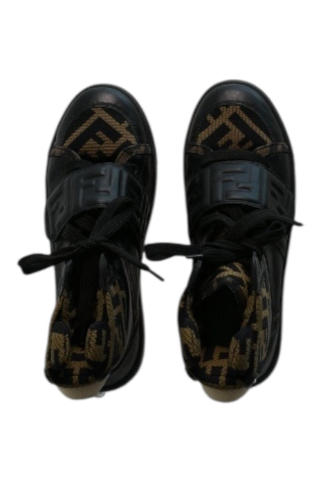 A  Sneakers from Fendi in size 7Y for girl. (Front View)