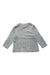 A Grey Long Sleeve T Shirts from Cyrillus in size 12-18M for neutral. (Back View)