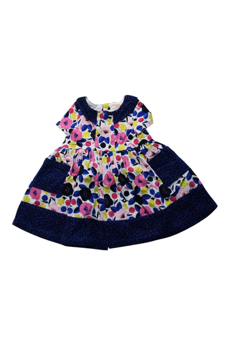 A Multicolour Short Sleeve Dresses from Du Pareil au même in size 12-18M for girl. (Front View)