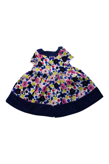 A Multicolour Short Sleeve Dresses from Du Pareil au même in size 12-18M for girl. (Back View)