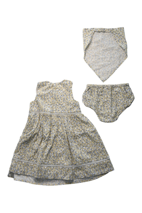 A Multicolour Dress Sets from Bout'Chou in size 2T for girl. (Back View)