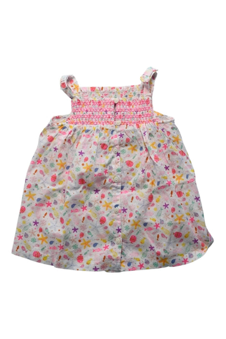 A Multicolour Sleeveless Dresses from Du Pareil au même in size 6-12M for girl. (Front View)