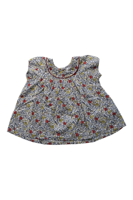 A Multicolour Short Sleeve Tops from Bout'Chou in size 2T for girl. (Front View)