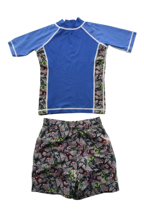 A Multicolour Swim Sets from Coega in size 6T for boy. (Back View)