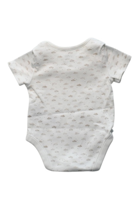 A White Short Sleeve Bodysuits from Mamas & Papas in size Newborn for neutral. (Back View)