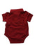A Red Short Sleeve Bodysuits from Tommy Hilfiger in size 3-6M for neutral. (Back View)