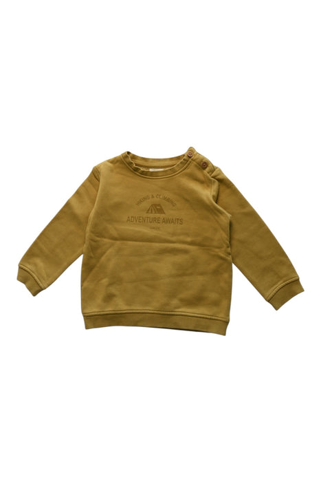 A Brown Crewneck Sweatshirts from Gocco in size 2T for boy. (Front View)