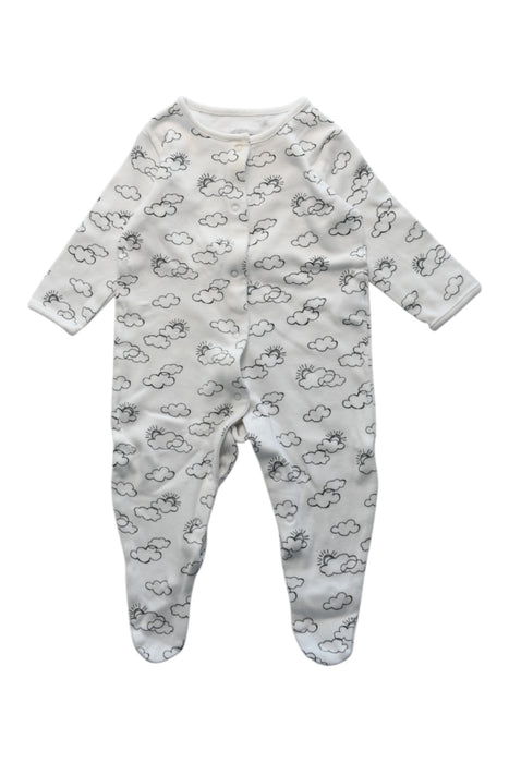 A White Onesies from Mamas & Papas in size 3T for boy. (Front View)