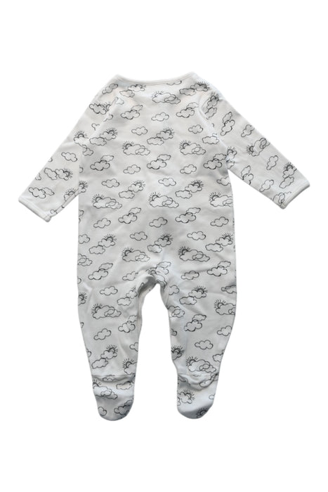 A White Onesies from Mamas & Papas in size 3T for boy. (Back View)