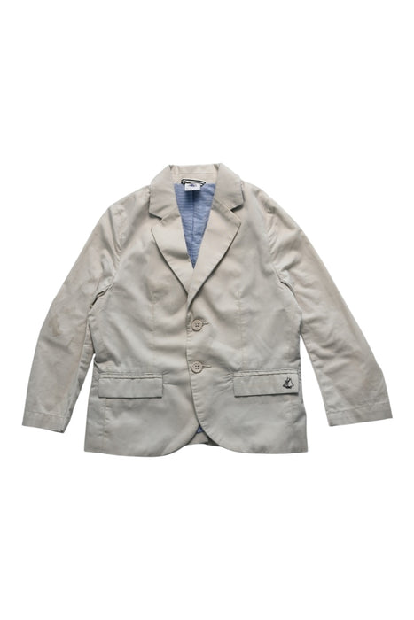 A Beige Blazers from Petit Bateau in size 18-24M for boy. (Front View)